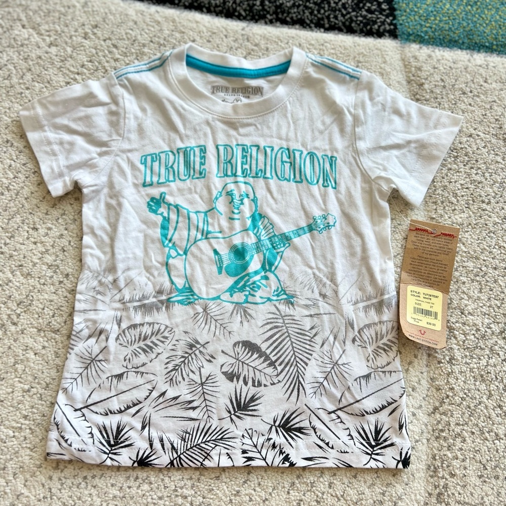 Brand new! Toddler boy’s True Religion tee